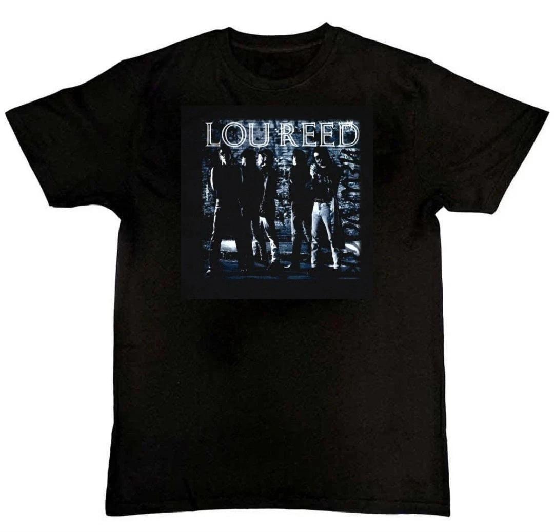 Men s and Women s T-shirts LOU REED NEW YORK Graphic Print Mens Unisex T-Shirt S M L XL 2 3 4 XL S