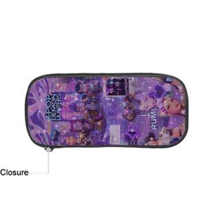 Huntrix Kpop Printing Peripheral Soft Pencil Bag Witch Hunter School Student Pencil Stationery Case
