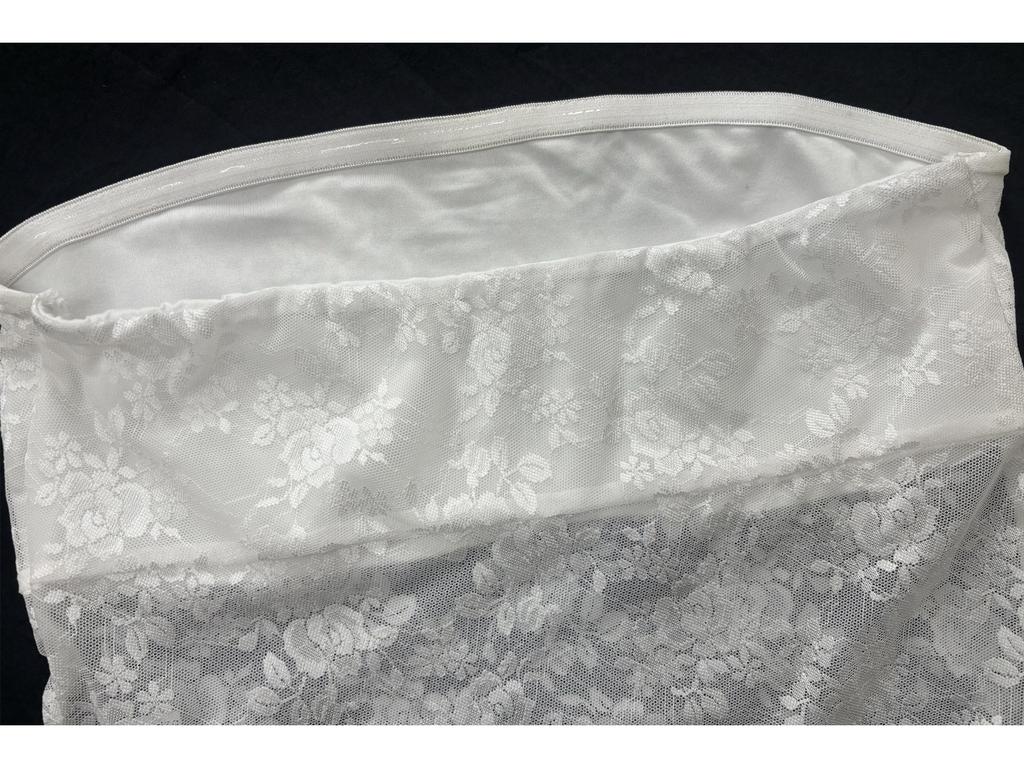 Spring/Summer 2026 Hot Selling Women's Asymmetrical Lace Spliced Bandeau Top