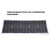 EVTSCAN Portable 50W Solar Panel Solar Charging with Dual Outlet USB Foldable Flexible Monocrystalline Silicon Outdoor Solar Panel Charger - Ports,