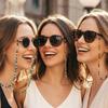 Cadenas de Moda para Gafas para Mujer Cadenas de Cristal de Pera para Gafas de Sol Soporte para Cordón de Gafas Lanyard para Gafas Collar Correa Cuerda