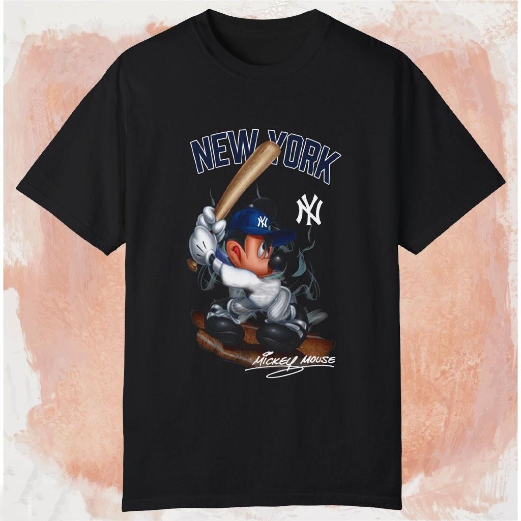 

Footbal Tee Yankees Mickey Mouse T-shirt Size S-5XL M