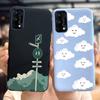 For Realme 7 5G Case RMX2111 Cover New Fashion Flower Girls Painted Funda Soft TPU Cases For Realme 7 Pro Realme7 RMX2155 Bumper