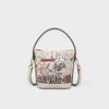 Bags Women's Autumn and Winter New Niche Design Shoulder Messenger Bag Cute Graffiti Bucket Small Bag