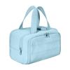 Elouva Toiletry Bag, Spacious Wide-Open Travel Cosmetic Bag With Hygienic Wet/Dry Separation & Bottle Design