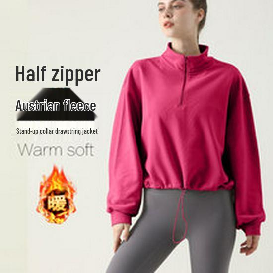 Women's Long Sleeve Yoga Top with Chest Pads & Twisted Back + Slim Fit Yoga Pants