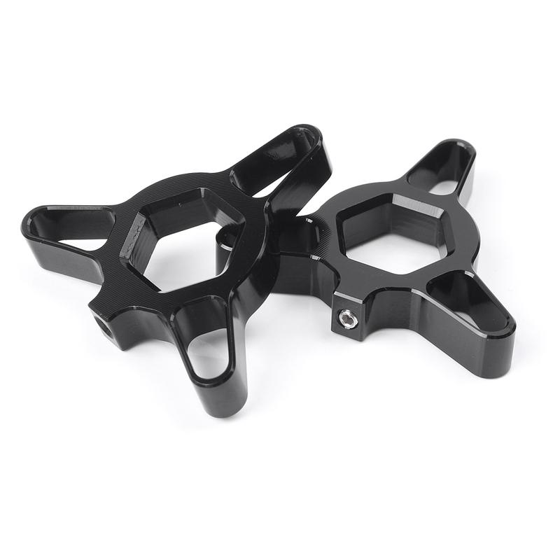 CNC Motorbike  Universal Aluminum Alloy Suspension Fork Preload Adjusters  14mm 17mm 19mm 22mm  Adjustors  w/ Mounting Bolts