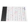 Piano Keyboard Stickers for 88 61 54 49 Key PVC Removable Piano Keyboard Letters for Beginners and Kids