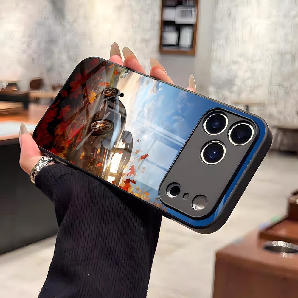 Need For Speed Phone Case For IPhone 17 Air 16 E Pro Max 15 14 13 Mini 12 Pro 11 Max Plus Black Glass Cover