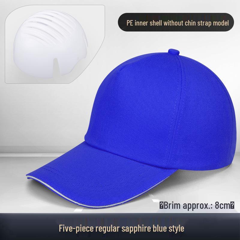 Lightweight Anti-Collision Breathable Duckbill Safety Helmet for Workshop and Worksite, Baseball Cap Style with Logo.