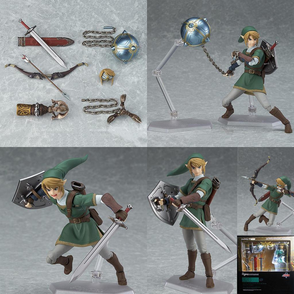 The 320 Figma Legend Of Zelda Twilight Princess Link Dx Ver Figure Toys Gift