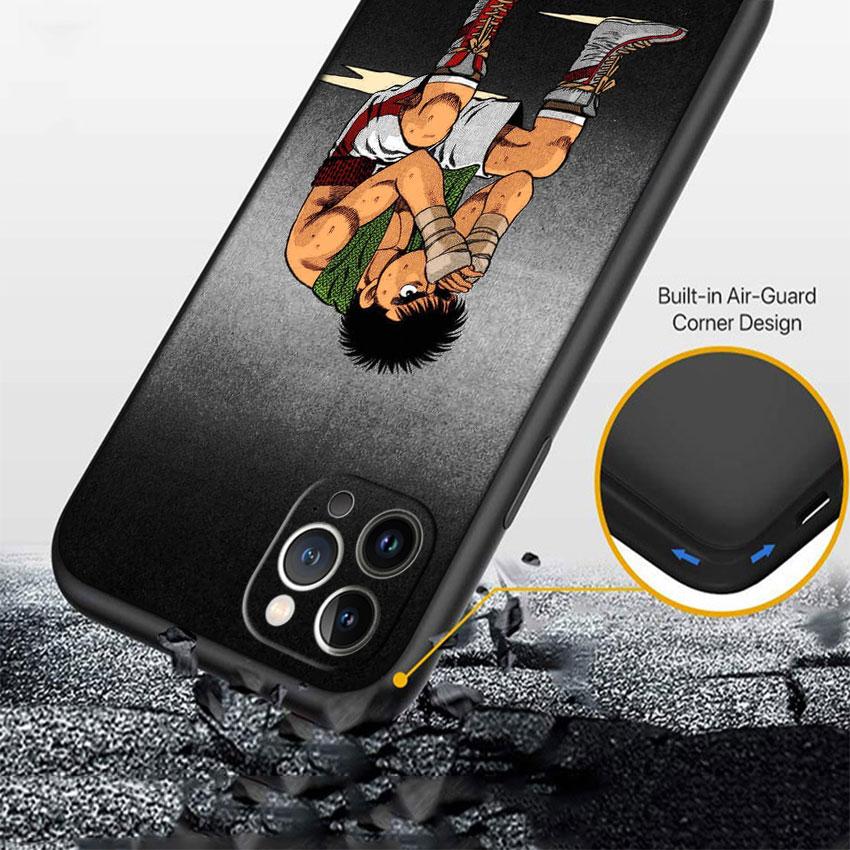 CJ64 Hajime no Ippo Soft Shell Phone Case for Xiaomi Poco C40 C50 C51 C55 C65 C71 C75 F3 F5 F6 F7 M2 M3 Pro Ultra