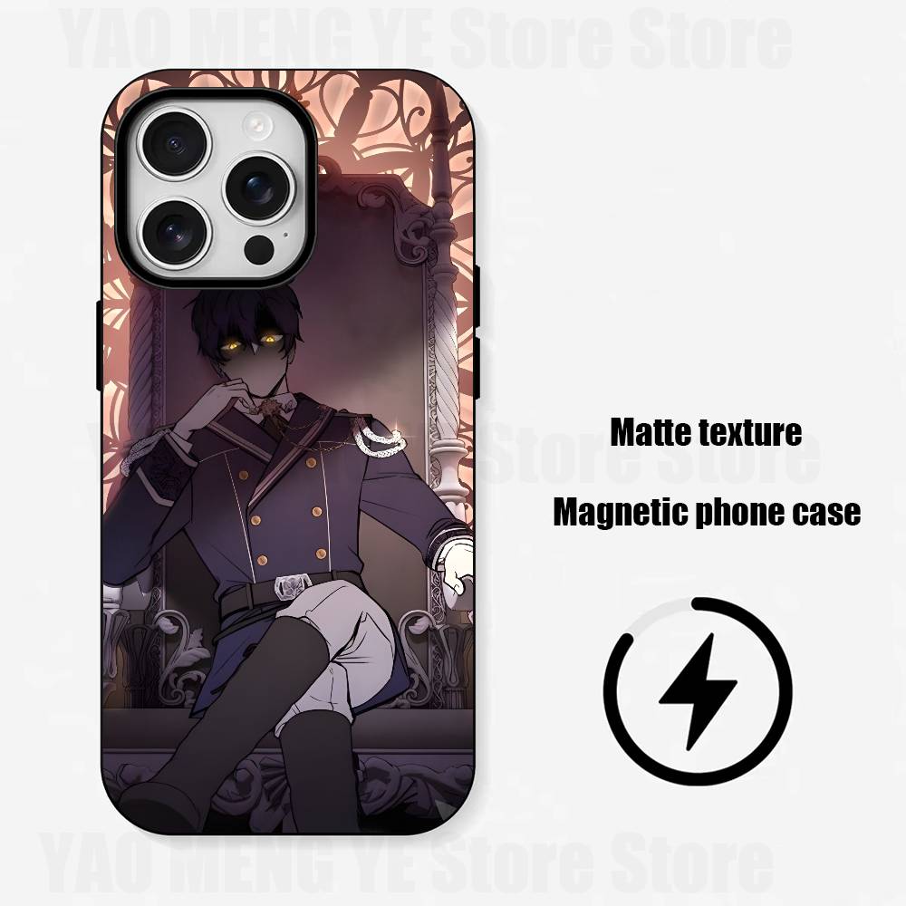 Philia Leo Diati Manhwa Frosted Soft For Phone Case For Iphone 11,12,13,14,15,16,17 Pro Max XS Wireless Charge Magnetic Cover