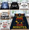 Conjunto de cama com padrão de controle de jogo, conjunto de cama para jogador de jogo, fronha, conjunto de cama para casa, AU/UE/EUA, tamanho completo, conjunto de cama de solteiro/casal