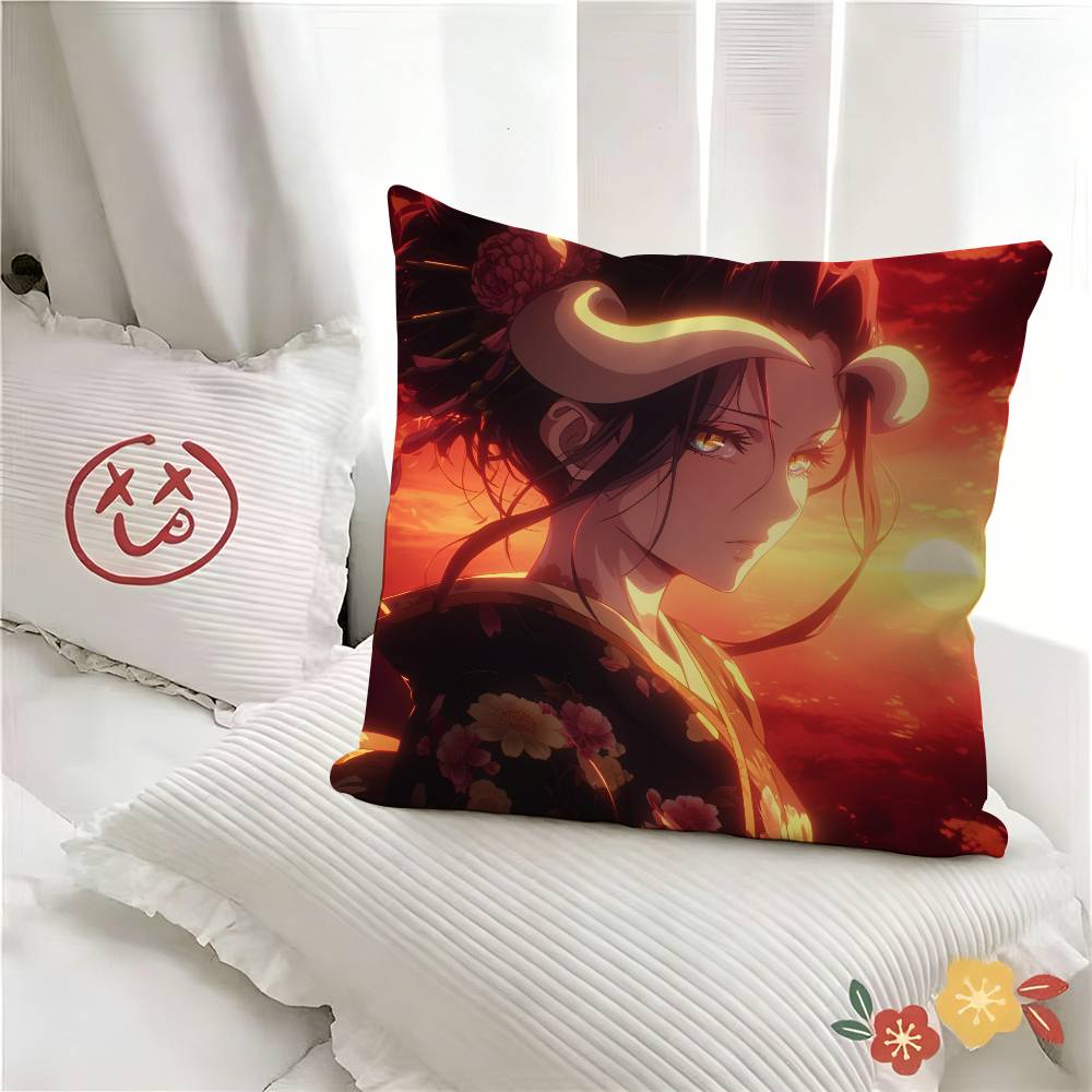 pc Anime Character OOverlord Pillow Case Fashion Square Pillowcase Bedroom Sofa Room Ins Decoration Leisure