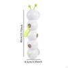 Electric Teasing Cat Toy with Non Slip Suction Base Pet Supplies Automatic Moving Worm for Hunting