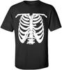 Skeleton Body Halloween Costume Rib CA Funny Trick OR Treat Men's T Shirt