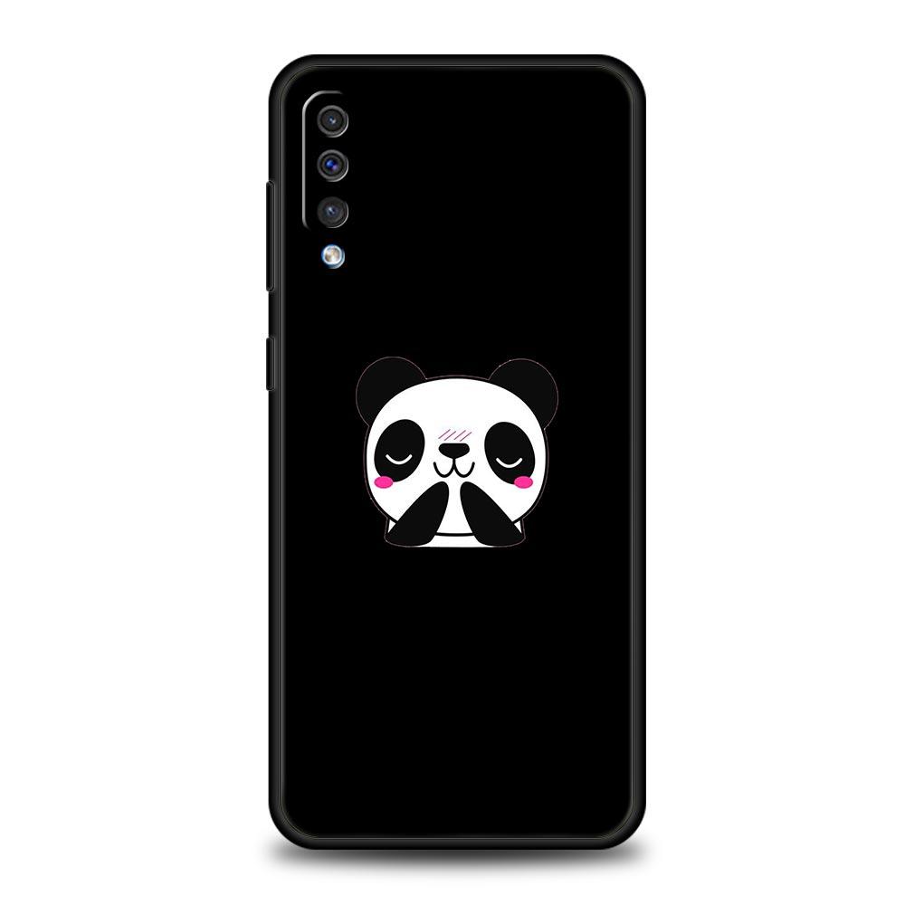 

Чехол для телефона Kawaii Avocado Cute Panda Flower для Samsung A12 A32 A50 A70 A20E A20S A10 A10S A22 A40 A42 A52 5G A02S A04s Samsung A70
