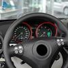 Real Soft Carbon Fiber Trim Sticker For Mercedes Benz SLK R171 2004 2005 2006 2007 2008 2009 2010 Speedometer Frame Accessories