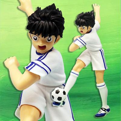 18cm Tsubasa Anime Figure Ozora Tsubasa Action Figures Hyuuga Kojirou Wakabayashi Genzou Figurine Collection Model Toys