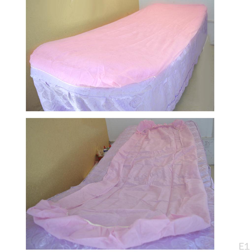 10 Pack Disposable Fitted Massage Table Covers,Salon SPA Bed 84.6", Soft and Waterproof