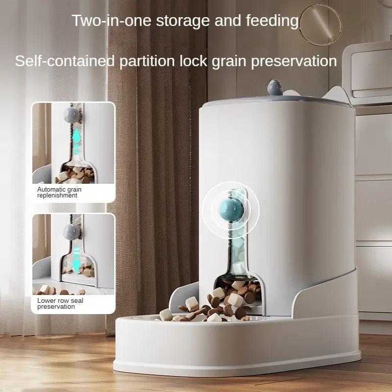 New Design Automatic Pet Feeder and Water Dispenser  Large Capacity Bowl for Dogs and Cats Pet Supplies