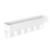 Quality with Shelf Key Holder Wall Mounted Space Saving Key Storage Rack with 6 Hooks Bathroom Storage Rack Bathroom