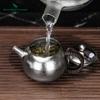 Pure Titanium Teapot Home Office Outdoor Use 260ml Thickened Durable Kung Fu Tea Pot With Built-in Heater