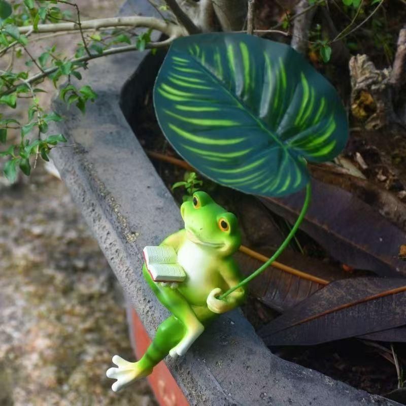 

Украшение в виде лягушки, креативный микропейзаж, бонсай, милый, подарок на выпускной