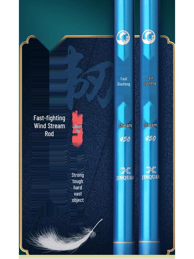 Ultra-Light Ultra-Hard Beginner Fishing Rod Set - Short Section Stream Rod