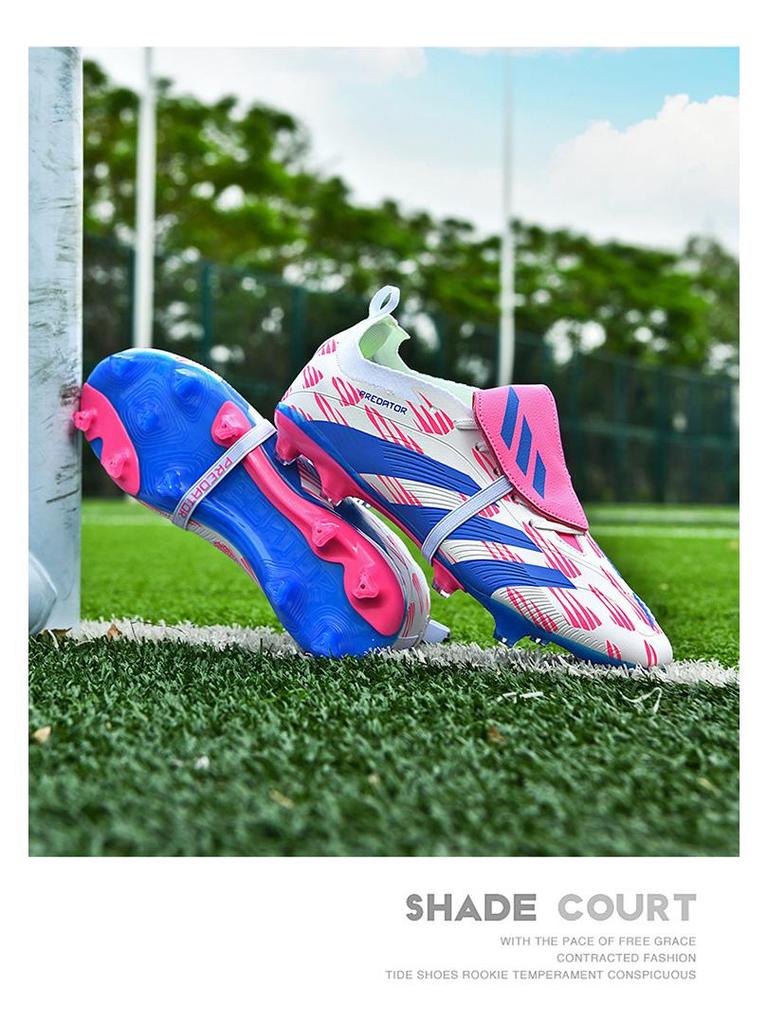 Unisex Fußballschuhe für draußen für Erwachsene & Kinder - Lange & Kurze Stollen für Kunstrasen