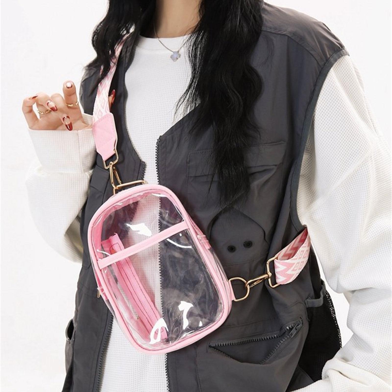 Прозрачная сумка-слинг — фото 3