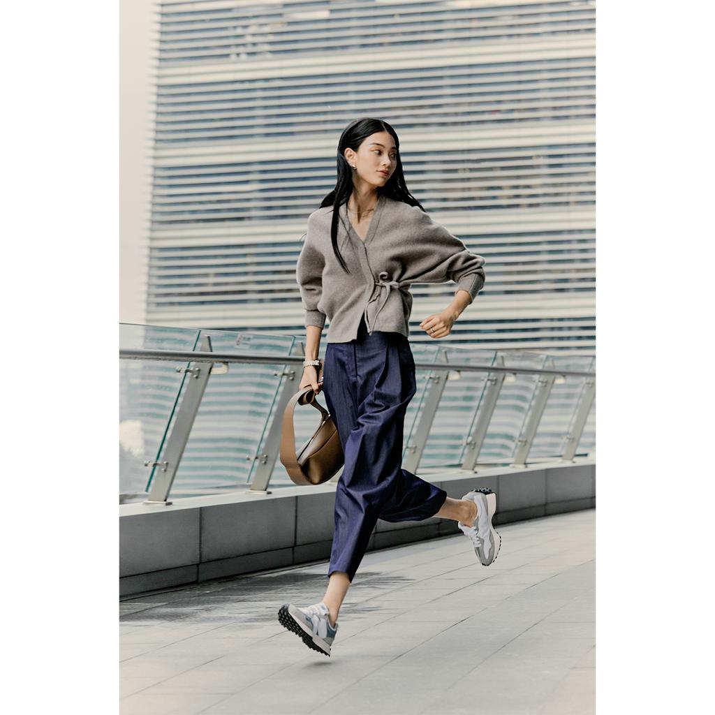 New Balance 327 Komandos išvykos pilki unisex sportbačiai Munsell-White MS327LAB