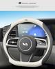 Ideal ONE/L7/L8/L9 Genuine Leather Steering Wheel Cover, Ultra-Thin, All-Season Fit