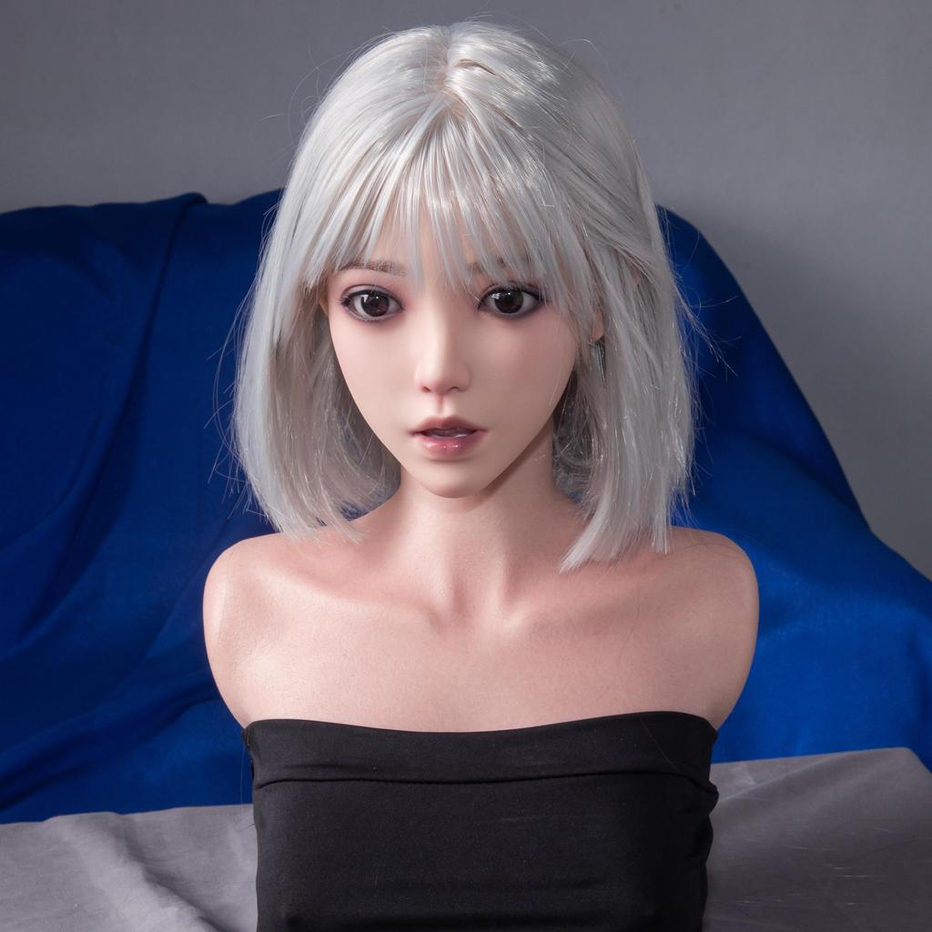 Männer Sexpuppenkopf Silikon Oralsex Mit Mund Zunge Zähnen Masturbationsbecher Echtes Hautgefühl Erotisches Sexspielzeug