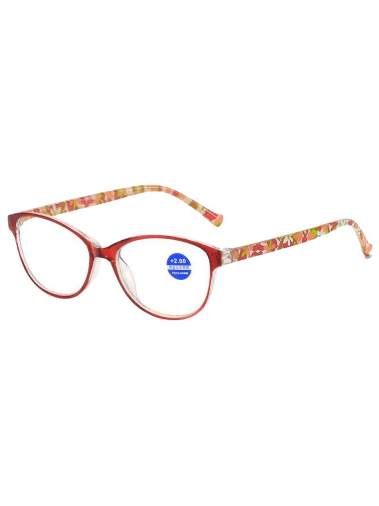 New Fashion Printed Reading Glasses for Men Women HD Wear Resistant Comfortable for Middle Aged Elderly People