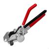 Stainless Steel Tie Manual Cable Tensioner Portable Strap Tightening Tool for Industrial Use Red