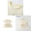 Girl Summer Cotton Princess Dress With Breathable Mesh For Toddler Girls