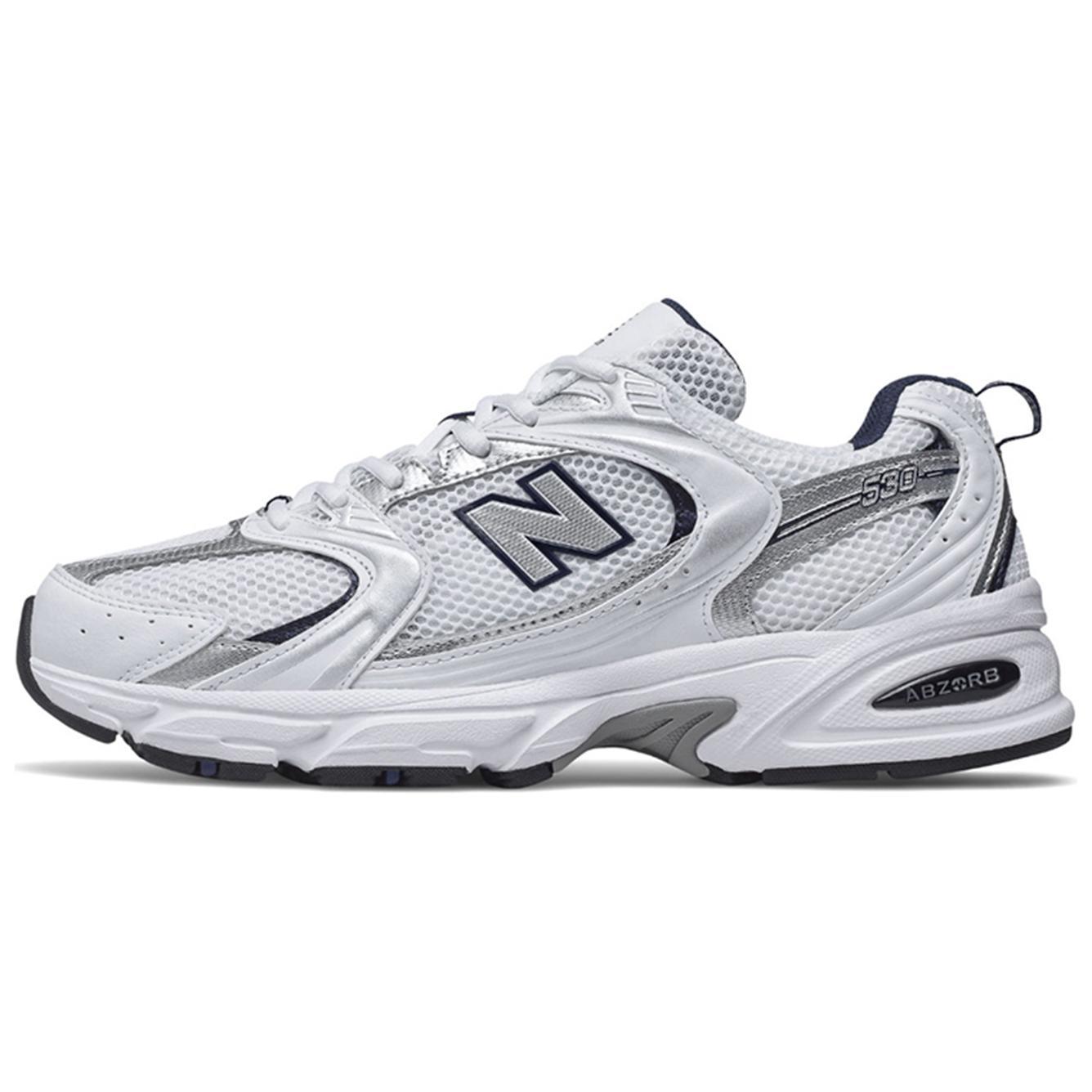 

Нові New Balance 530 Білий Сріблястий MR530SG Унісекс EU 42 срібний/білий