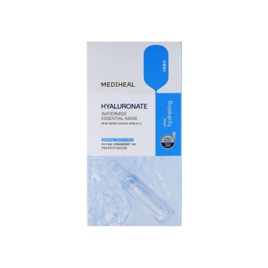 MEDIHEAL Hyaluronic Acid Watermide Essential Hydrating Sheet Mask 10pcs