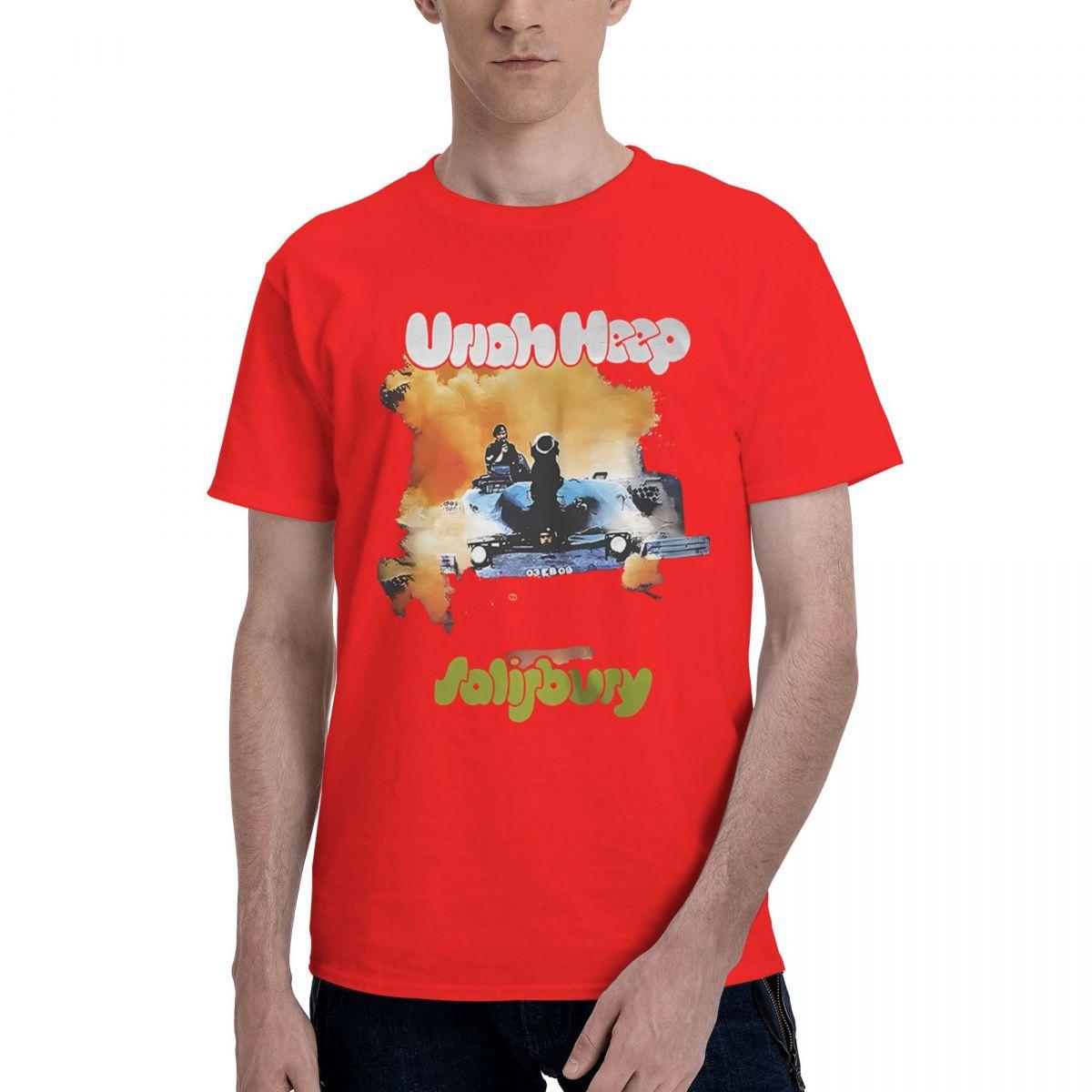 Uriah Heep Salisbury 100 Cotton Casual Breathable Confortable Kawaii Designer Clothes Men Men TShirt S