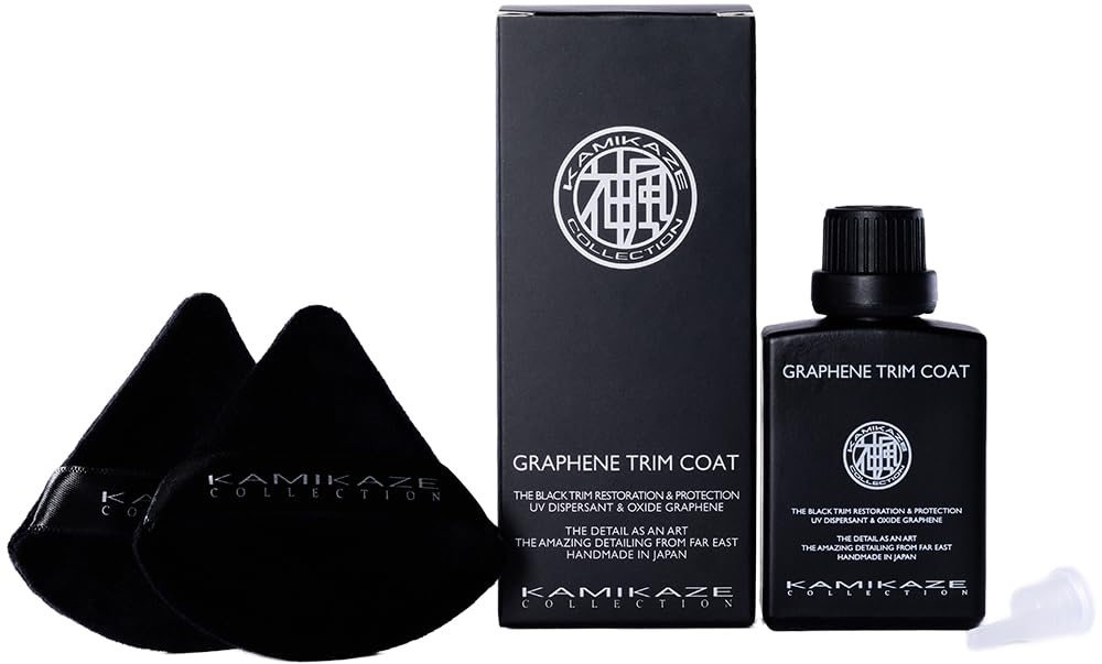 

GRAPHENE TRIM COAT Графеновое и углеродное покрытие для черного супер и УФ-деградации 30 мл [KAMIKAZE COLLECTION] - Смола, обогащенная нанотрубками, Антистатическое,