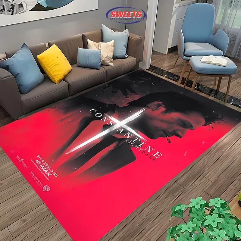 DC Constantine Large Area Carpet, Living Room and Bedroom Household Items, Kid's Room Sofa Mat, Doormat Floor Anti-slip Rug,Gift