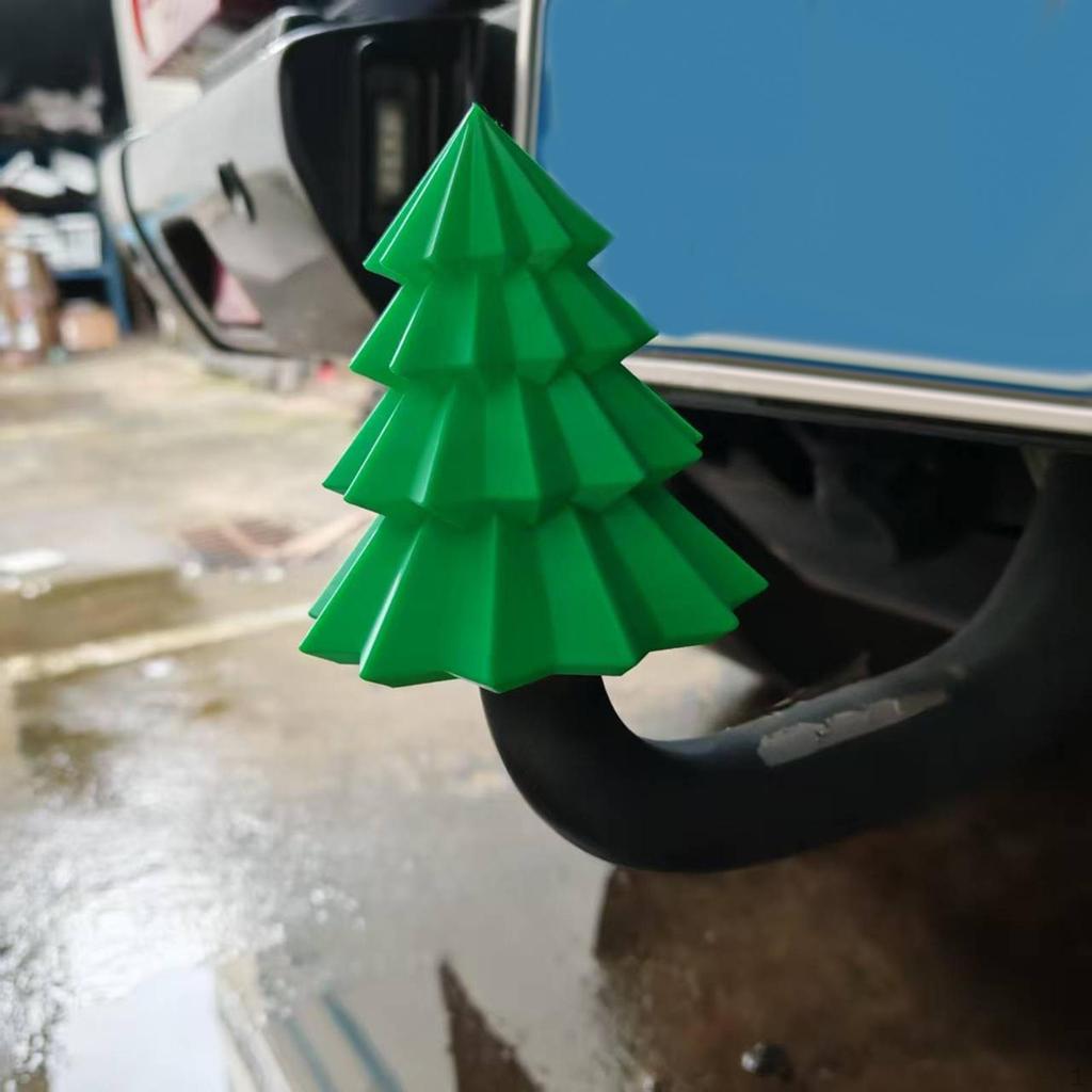 Trailer Hitch Cover Christmas Tree Tow Hook Easy Installation Car Accessories Decor