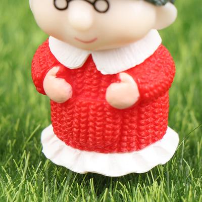 Mini Couple Figures Grandma Grandpa Sweety Lovers Couple Ornament For Fairy Gard