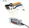 DIY LED Microcontroller Clock Kit: Build Your Own Digital Alarm Clock