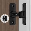 Barn Door Lock Door Chain Lock No Punching Durable Barn Door Hardware Latch for Window Cabinet Fitting Room