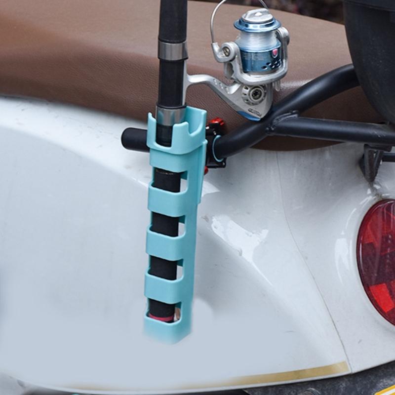 Universal Adjustable Rod Rack Brackets Replacement Light Weight Motorcycle Fishing Roles Holder Easy To Install