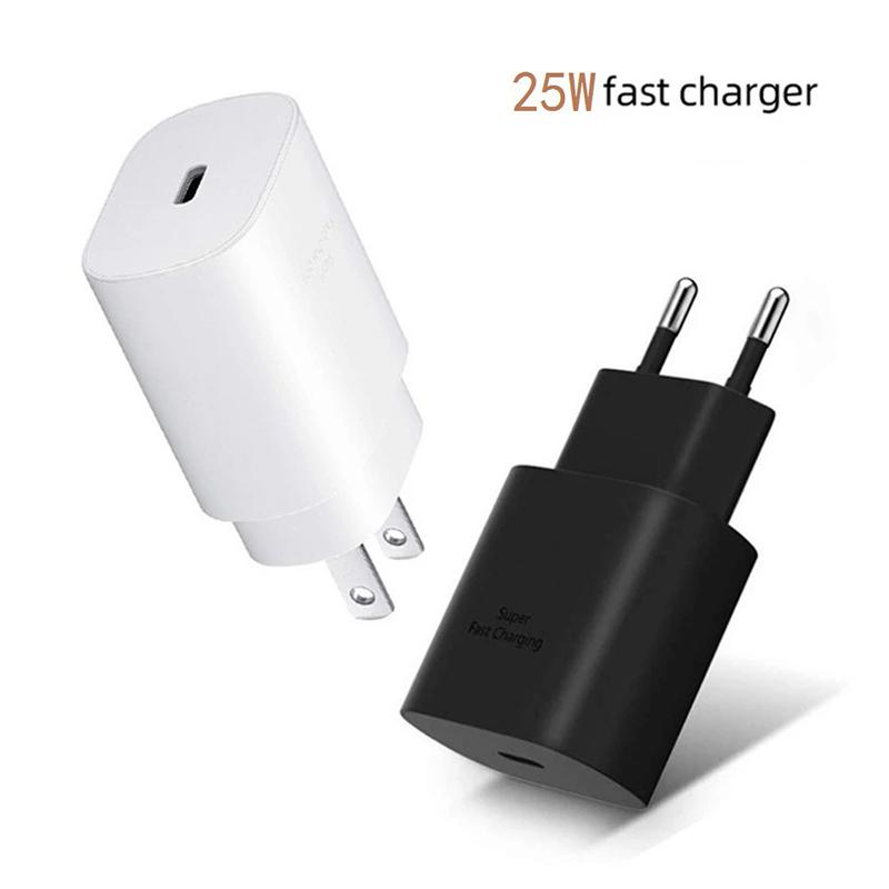 Pd 25W Super Fast Charger For Samsung Galaxy S20 S21 S22 S23 Ultra S10 S9 Note 10+ Fast Charging Usb C To Type C
