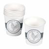 Lot of 10 "Country Spirit" 23cl White Cardboard Cups